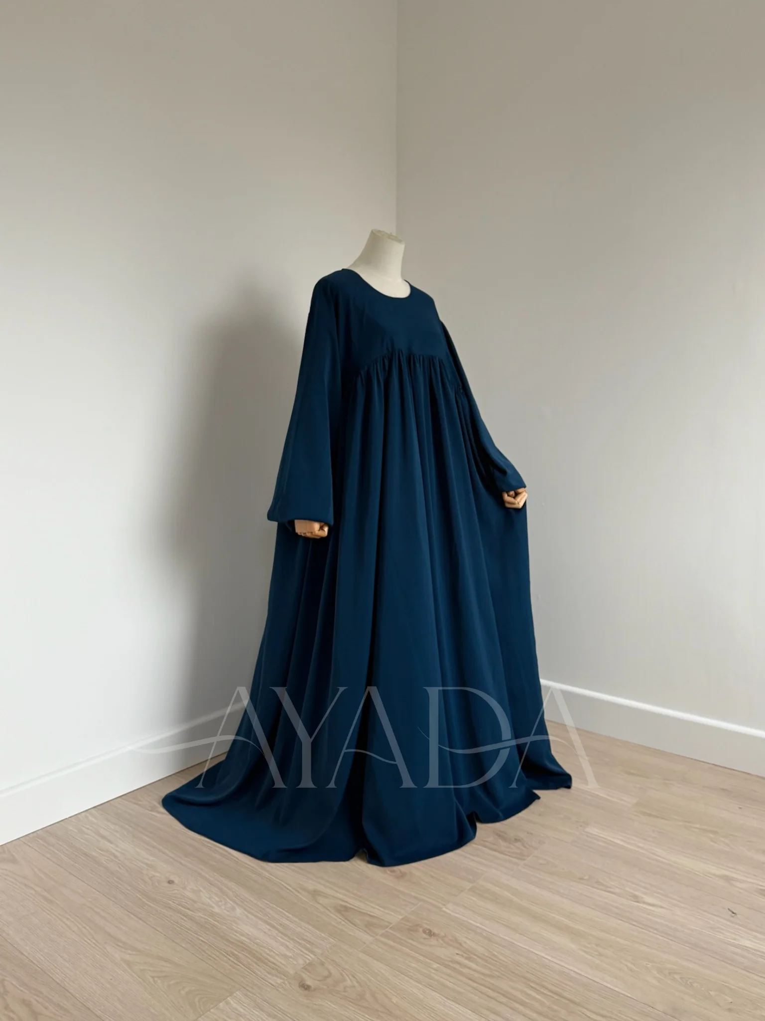 Abaya Manche Ballon Soie de medine - Image 20