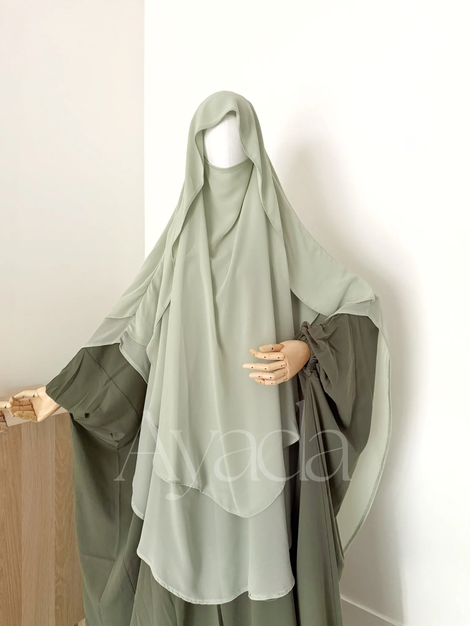 Khimar Butterfly arrondi - Image 3