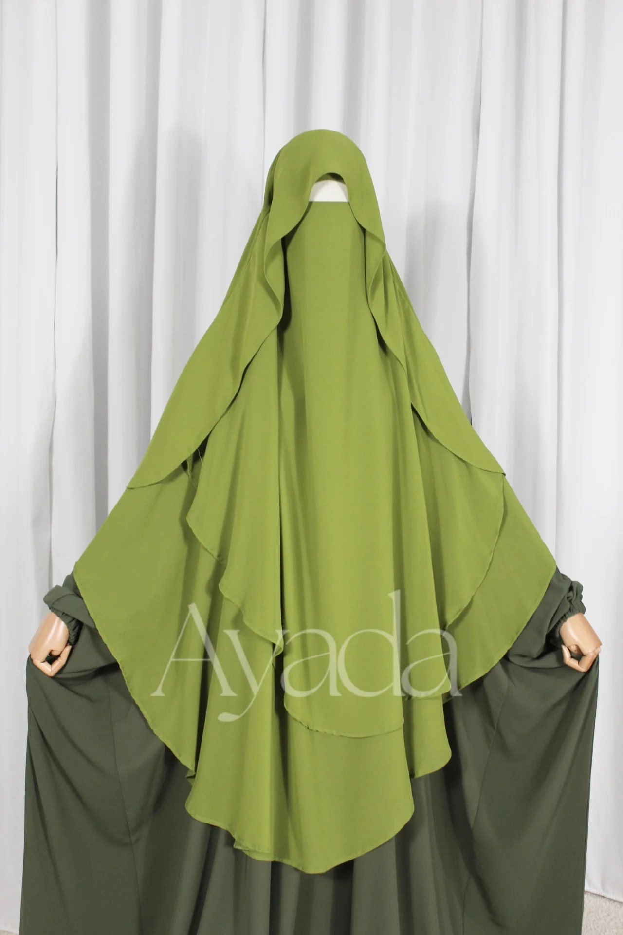 Khimar Butterfly arrondi - Image 4