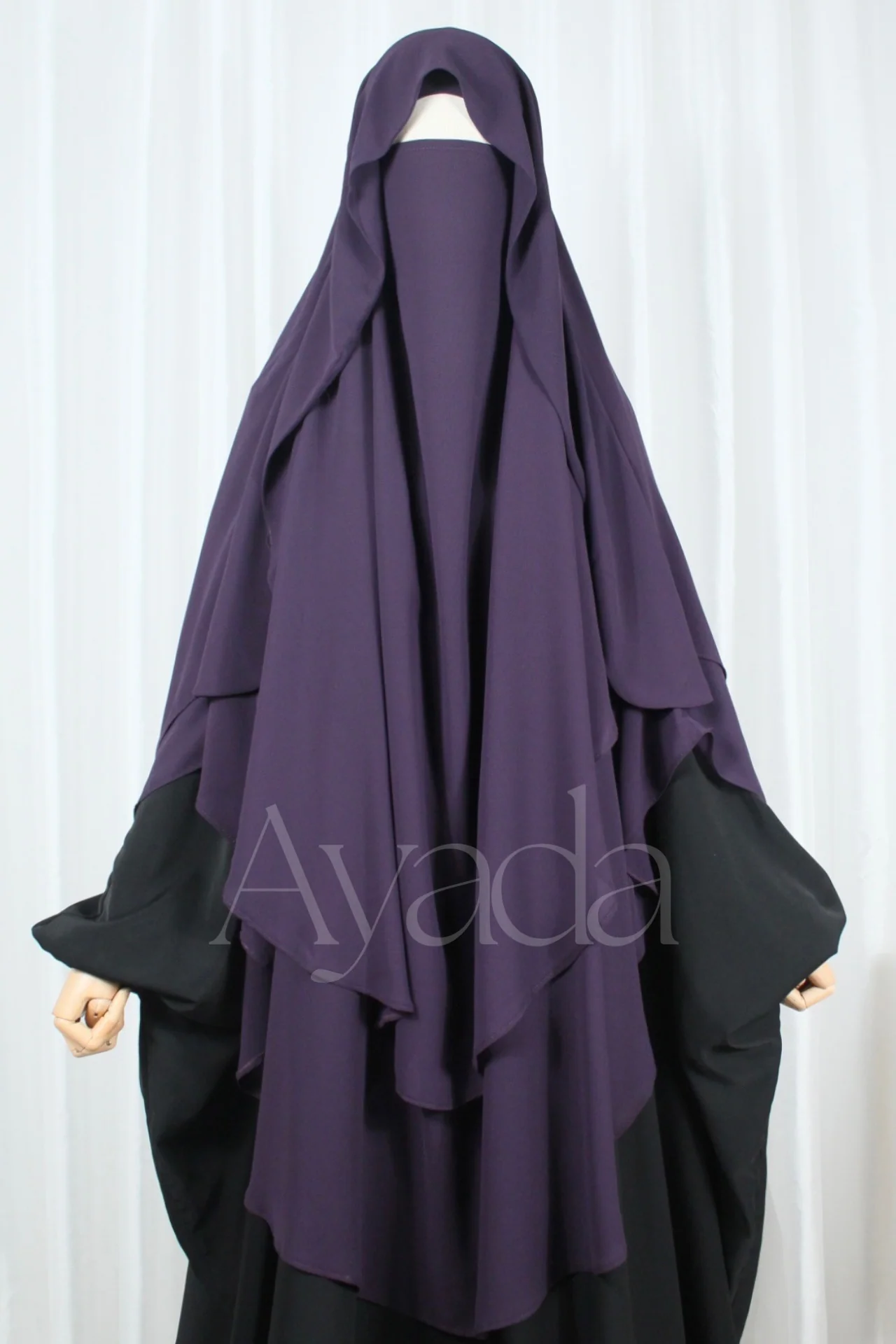 Khimar Butterfly arrondi - Image 7