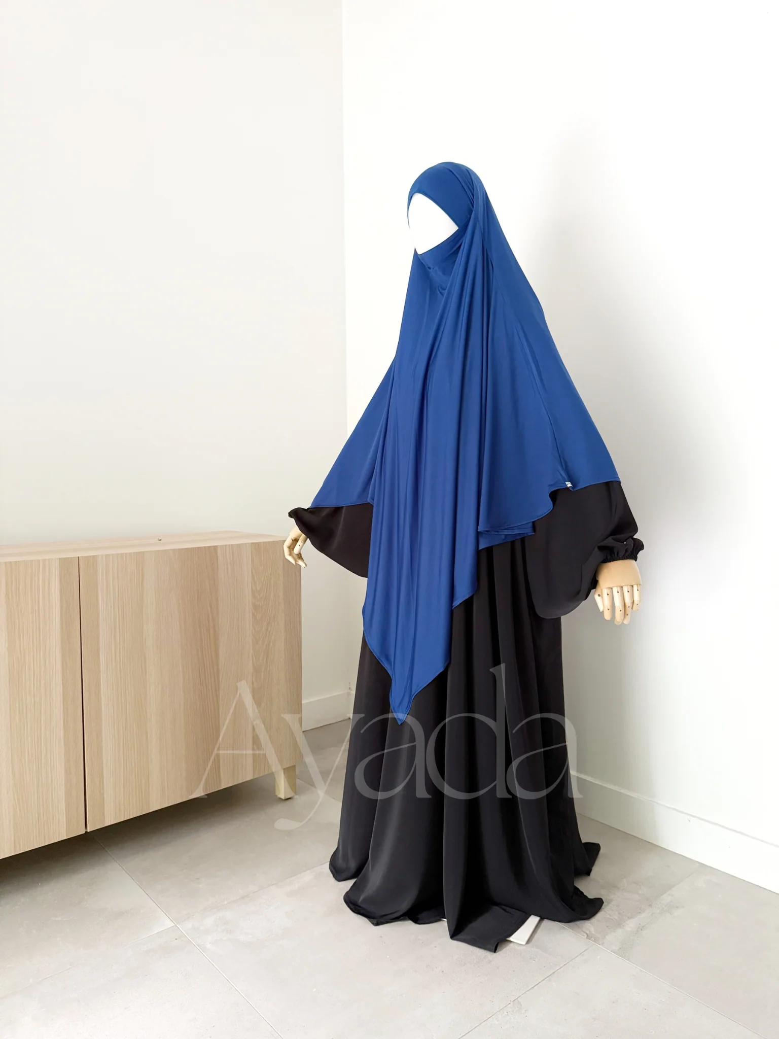 Khimar Maxi Jersey Premium Long Pointu - Image 28