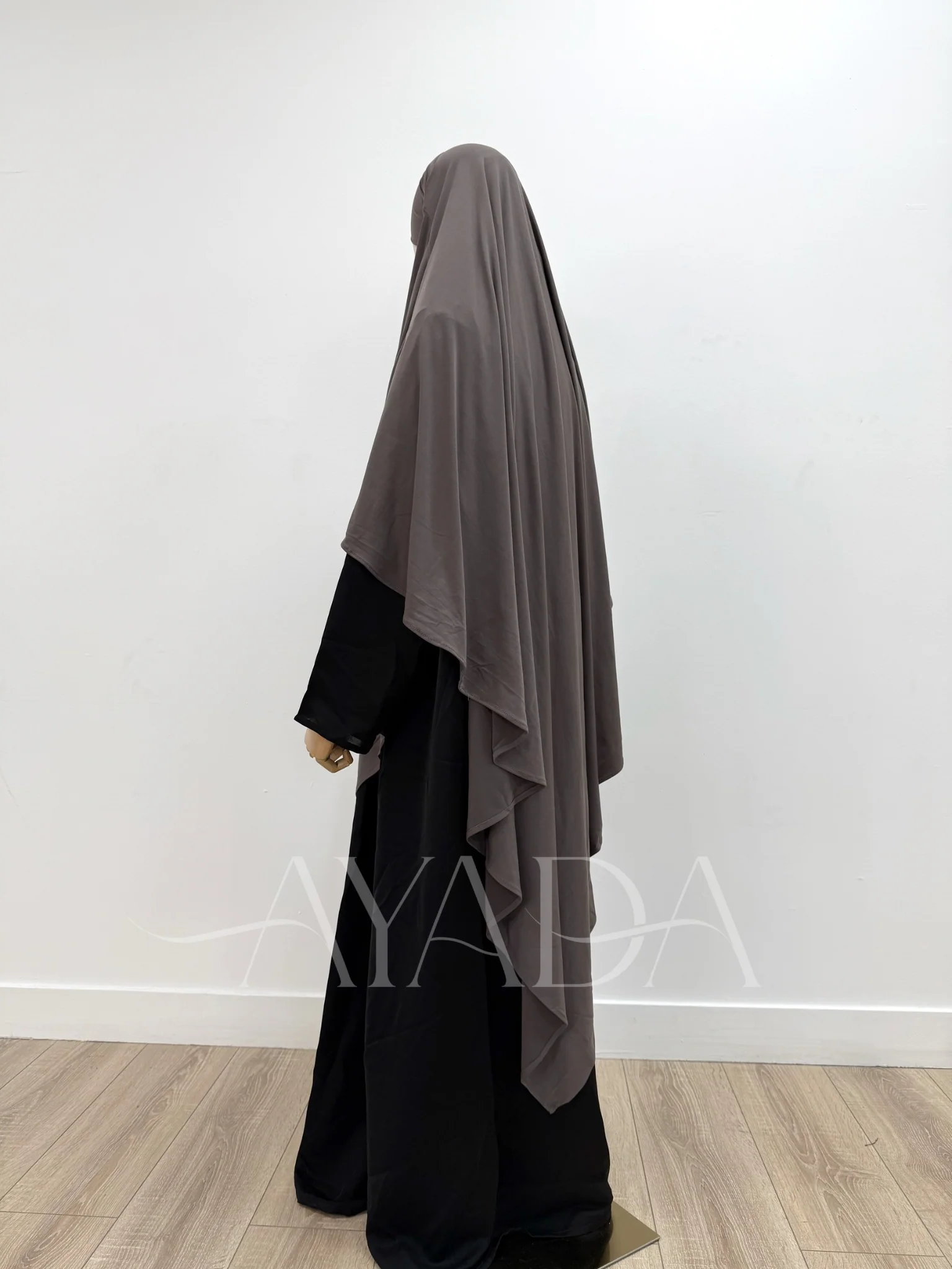 Khimar Maxi Jersey Premium Long Pointu - Image 31
