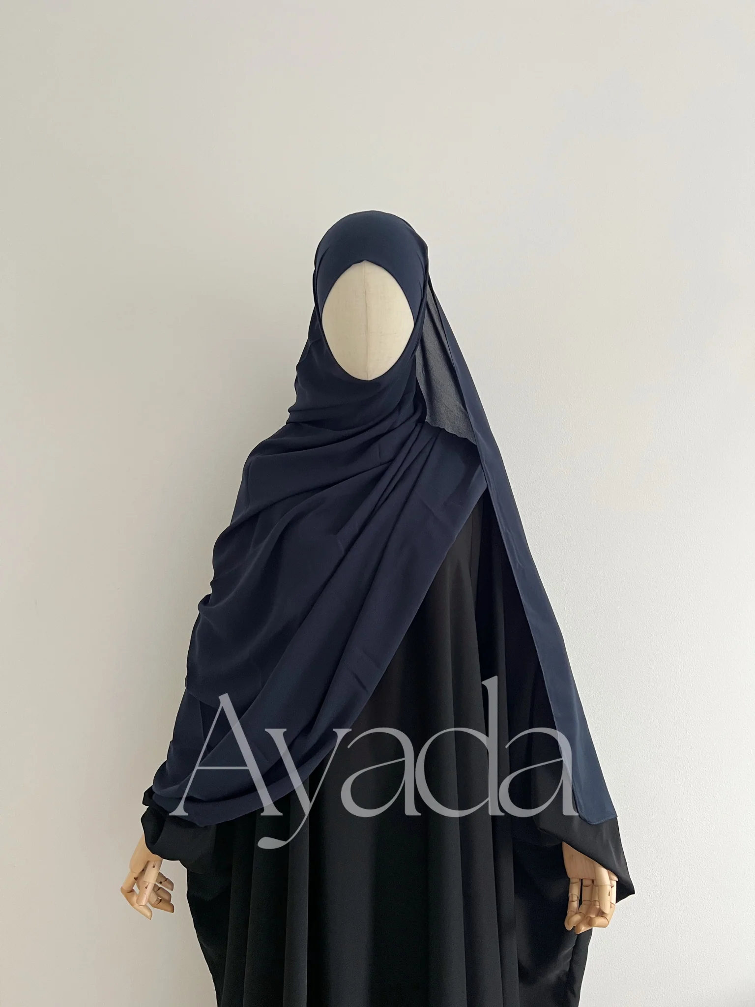 Maxi Hijab XXL à nouer Mousseline Royale - Image 5