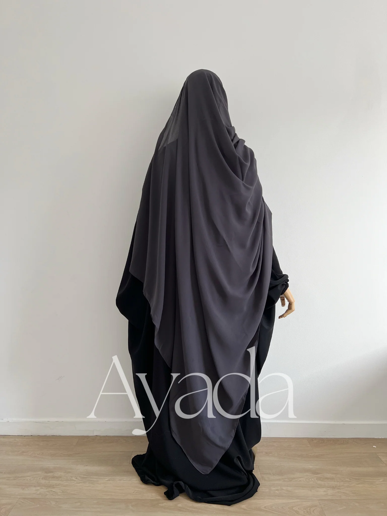 Maxi Hijab XXL à nouer Mousseline Royale - Image 8