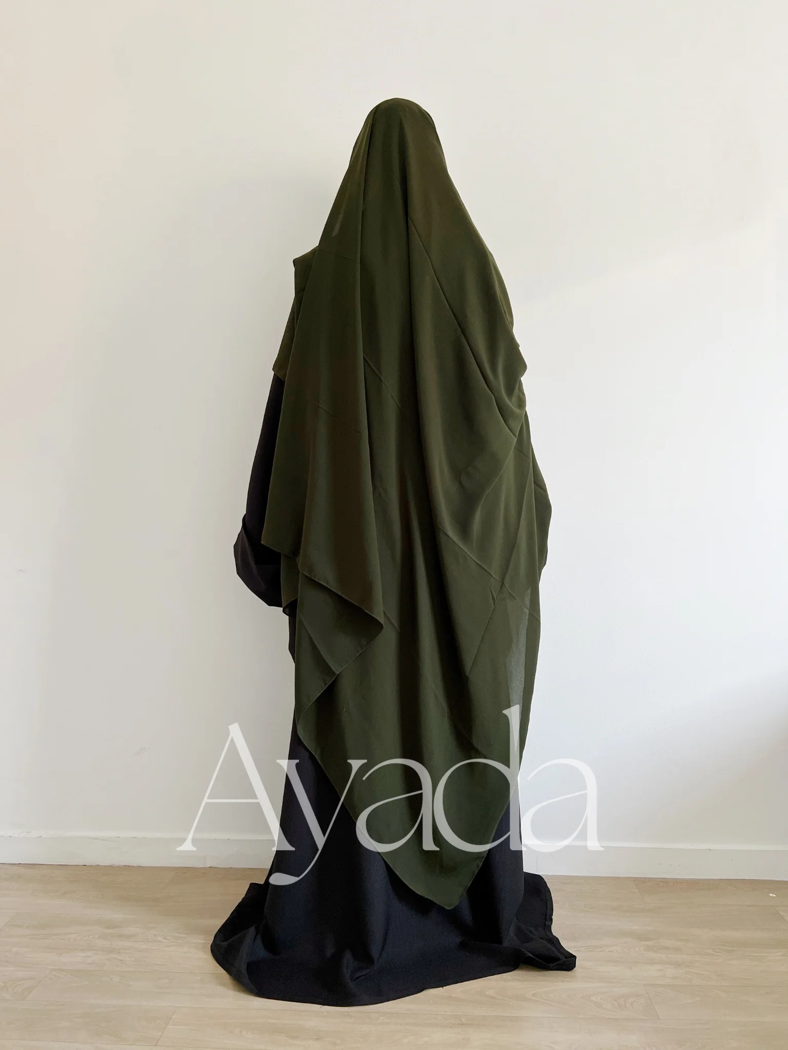 Maxi Hijab XXL simple Mousseline Royale - Image 12