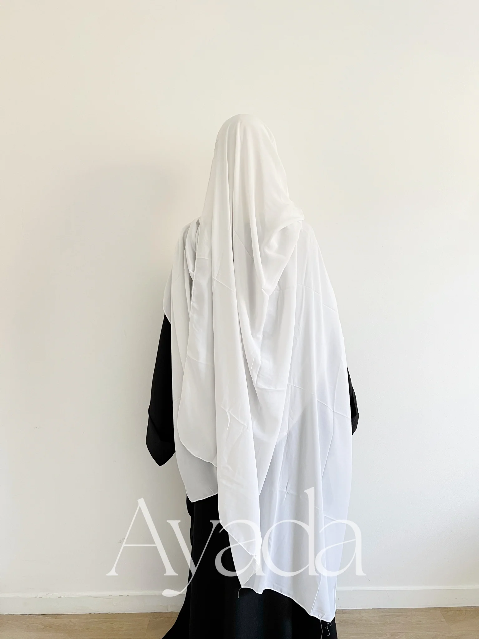 Maxi Hijab XXL simple Mousseline Royale - Image 15