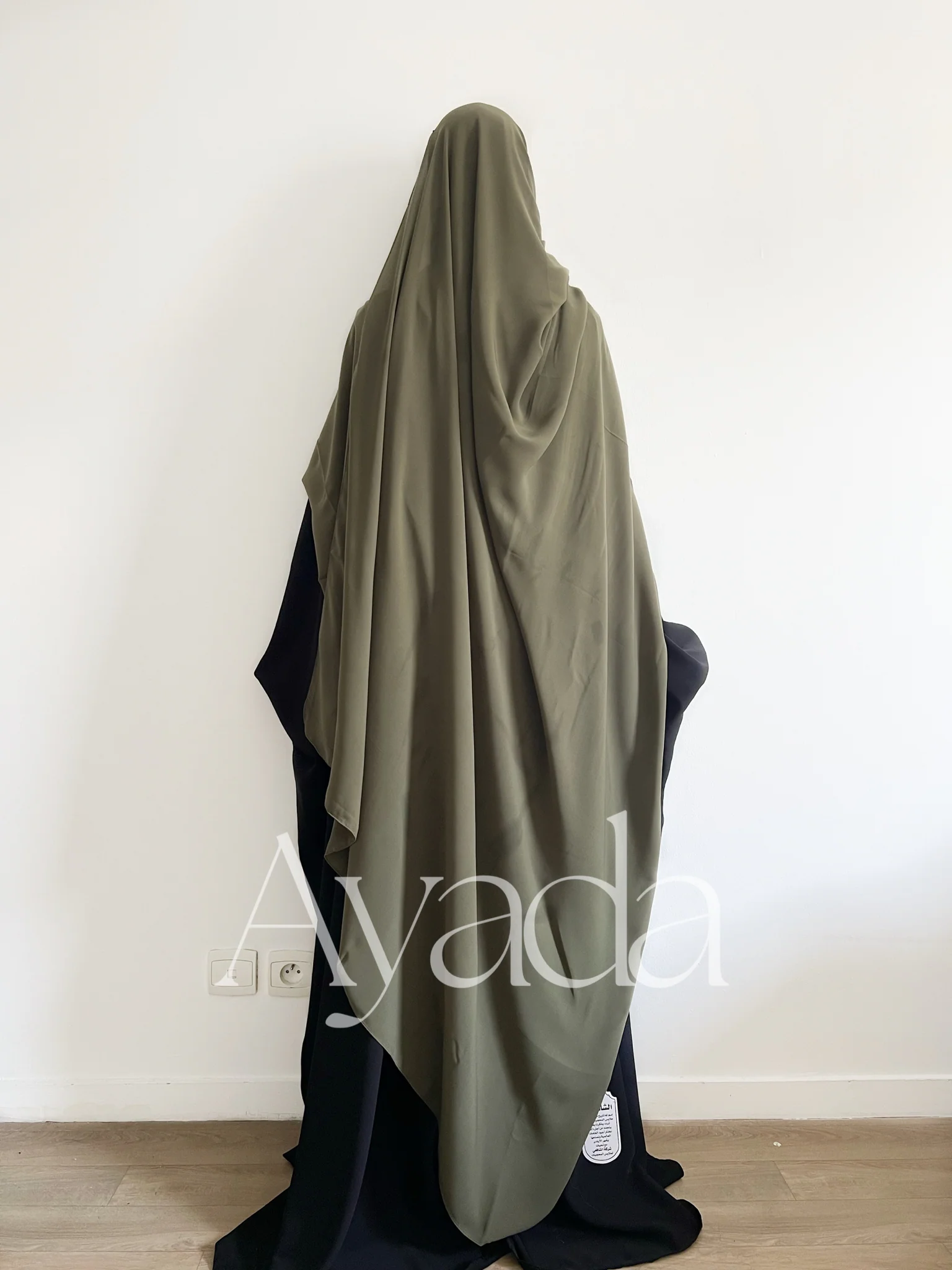 Maxi Hijab XXL simple Mousseline Royale - Image 25