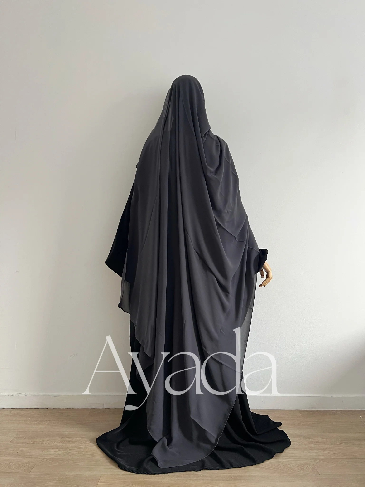 Maxi Hijab XXL simple Mousseline Royale - Image 4