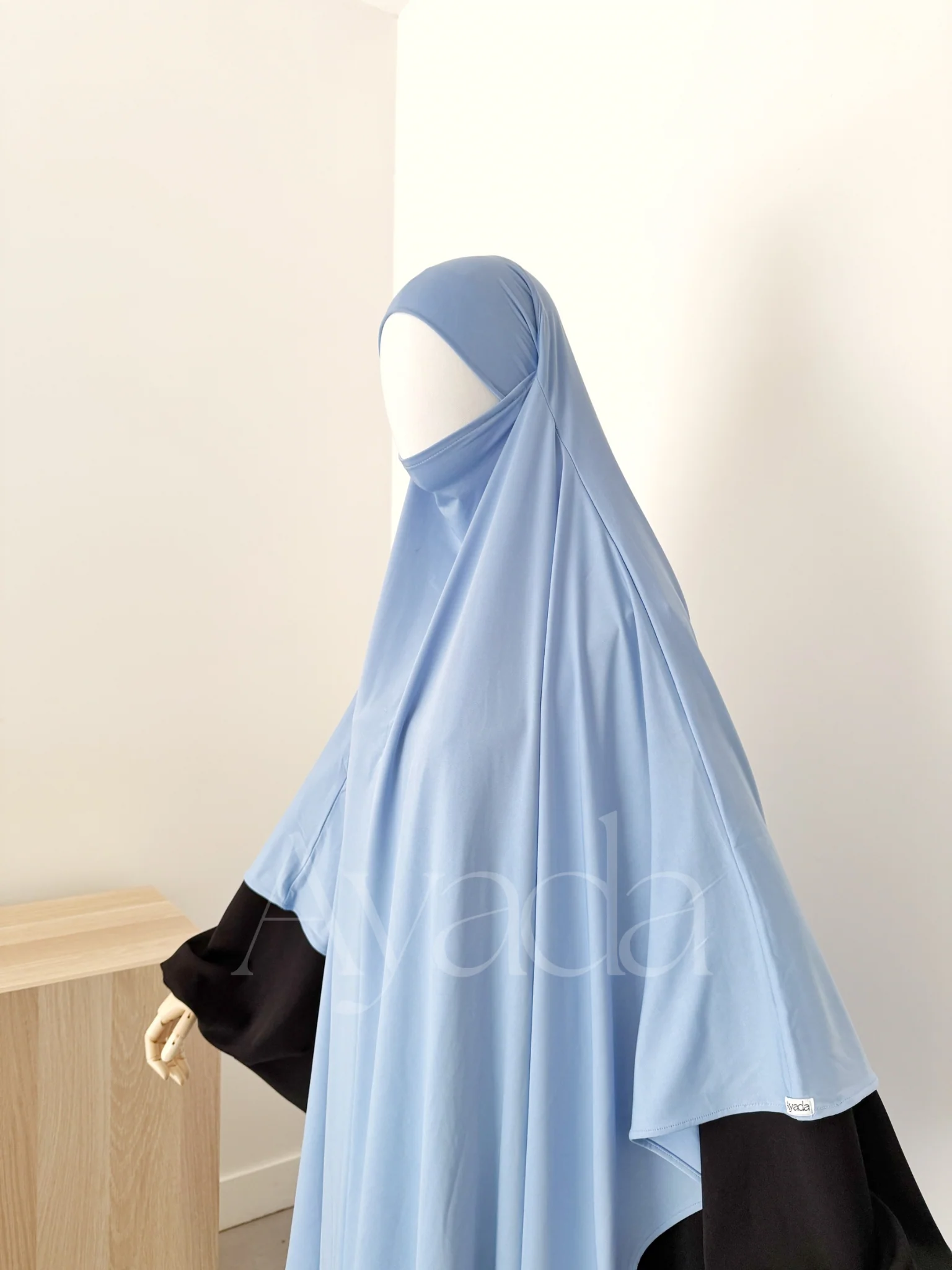 Khimar Maxi Jersey Premium Long Arrondi - Image 15