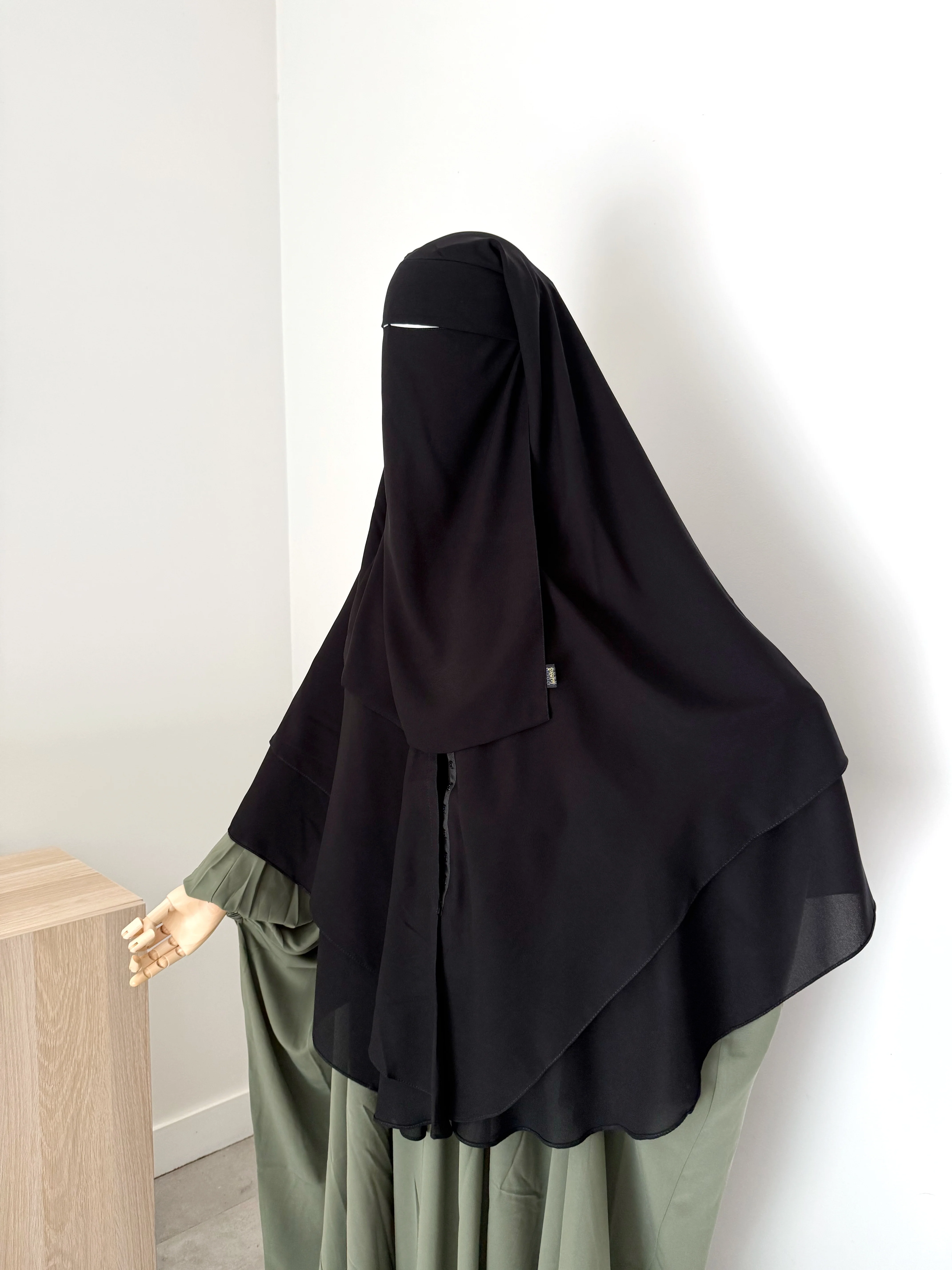 Niqab/Sitar Wiqayah Casquette à clip - Image 7