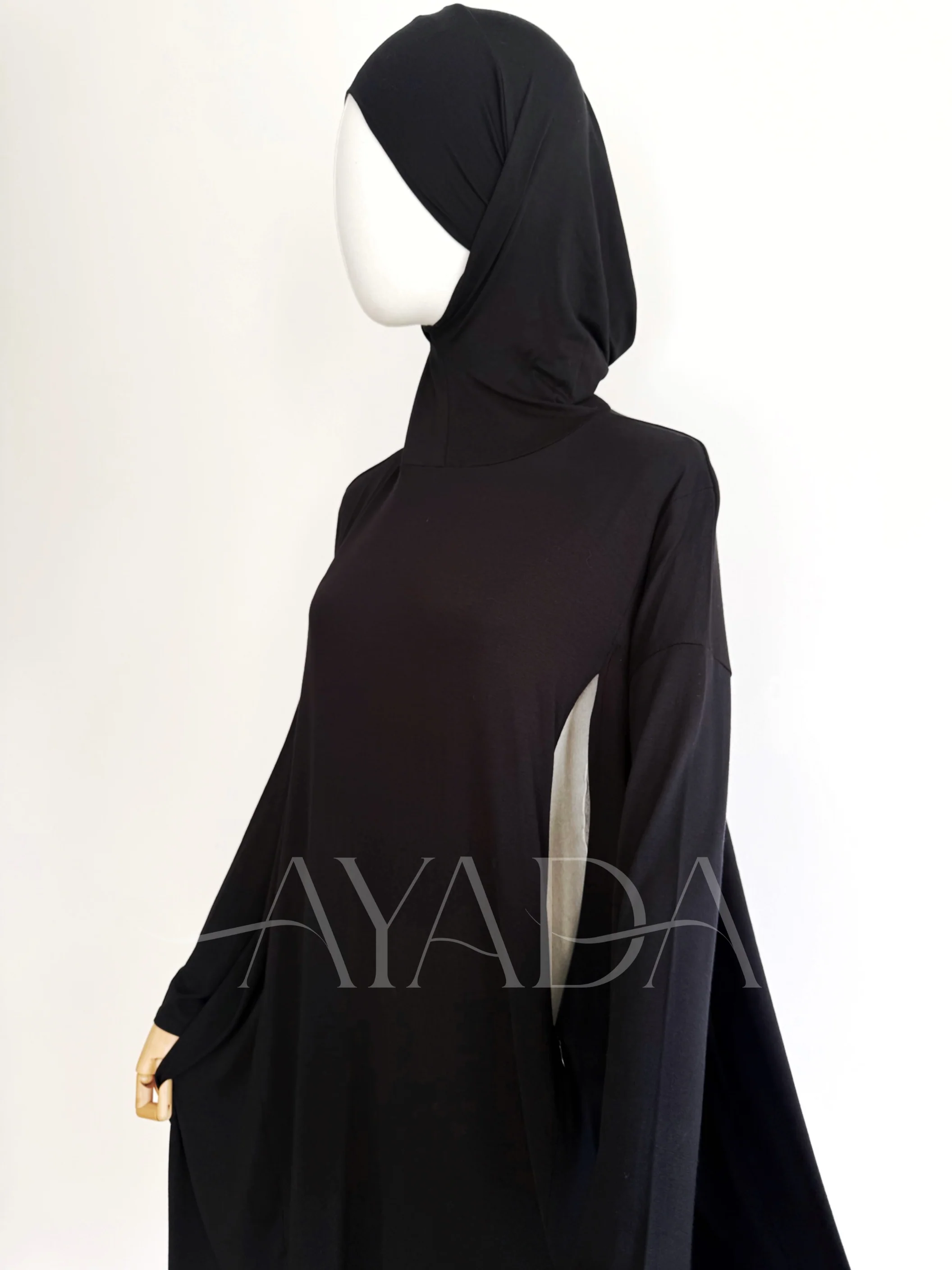 Sous pull col roulé cagoule intégrée - Image 4