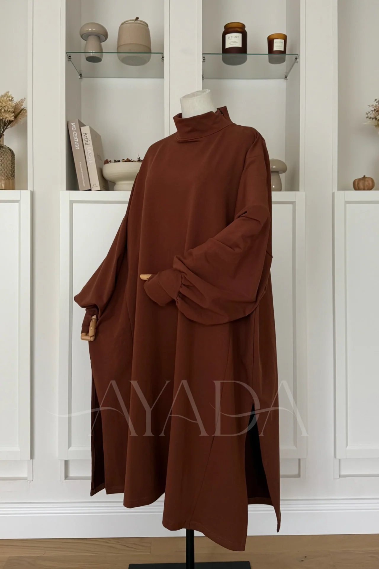 Tunique COCOON Molleton mitaines intégrées - Image 7